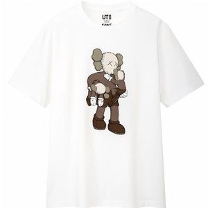 KAWS x Uniqlo Clean Slate Tee White